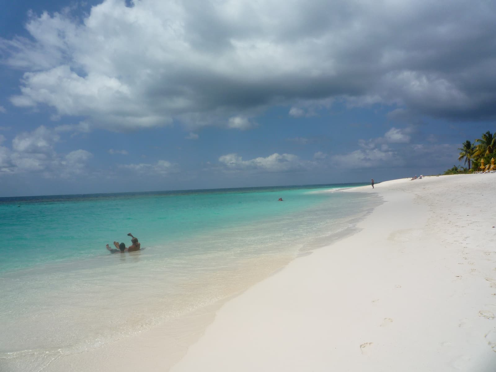 Powder-white sand and pale turquoise sea at Shoal Bay on Anguilla